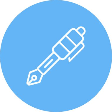  Dolma kalem simge vektör çizim