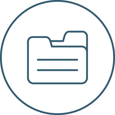 Dizin Açık Web simgesi, basit vektör illüstrasyonu