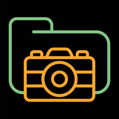 belge web simgesi vektör illüstrasyonu