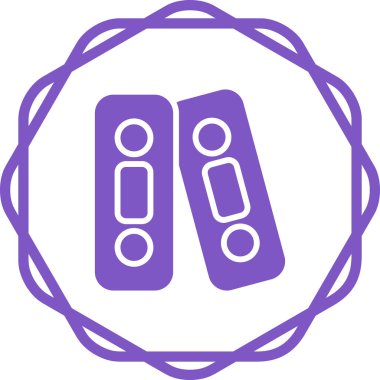 Bağlayıcı ağ simgesi basit illüstrasyon