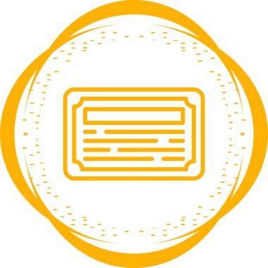 Sertifika simgesi, vektör illüstrasyonu basit tasarım