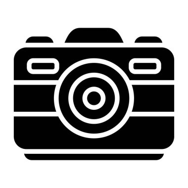 Kamera. Web simgesi basit tasarım