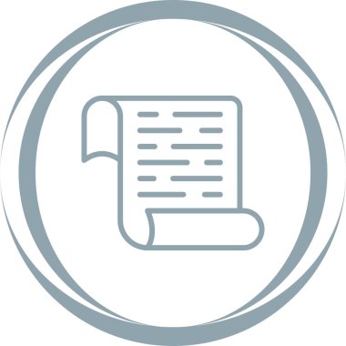 Defter simgesi. Kripto para birimi ekonomisinden ve finans koleksiyonundan beyaz zemin üzerinde modadan düz vektör Ledger simgesi