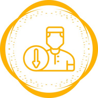 kullanıcı. Web simgesi vektör illüstrasyonu