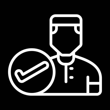 kullanıcı. Web simgesi vektör illüstrasyonu