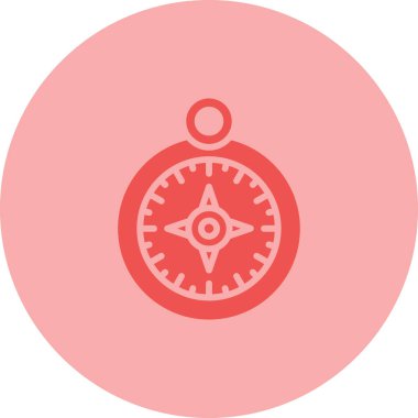 pusula simgesi web basit illüstrasyon