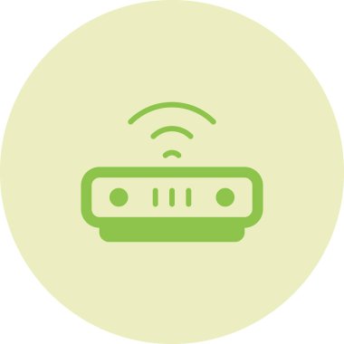 Yönlendirici. Web simgesi basit illüstrasyon 