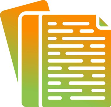 dokümanlar web simgesi vektör illüstrasyonu