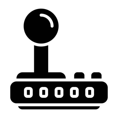 Oyun çubuğu web simge vektör çizim 