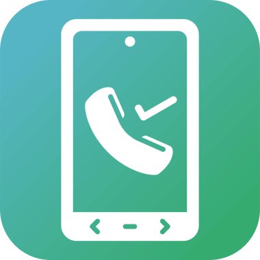 Alıcı simge vektör illüstrasyonunu ara