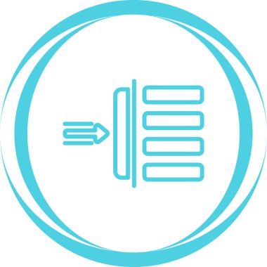 margin web simgesi, vektör illüstrasyon tasarımı 