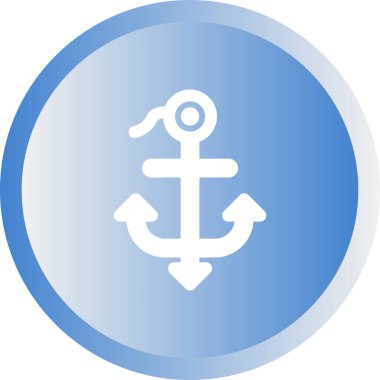 Çapa web simge vektör çizim