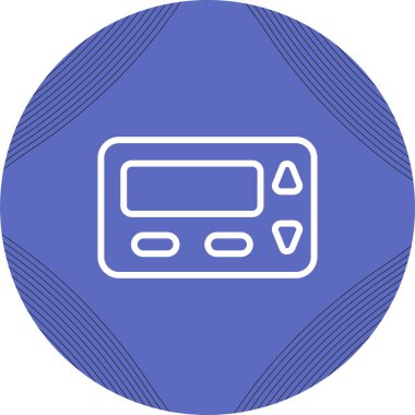 Sayfa simgesi, vektör illüstrasyonu basit tasarım