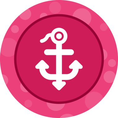 Çapa web simge vektör çizim