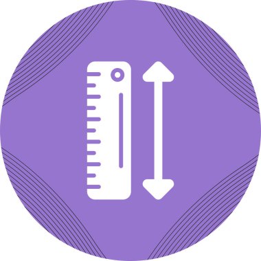 vektör çizim ölçek simgesi