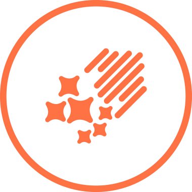 Yıldız simgelerinin vektör illüstrasyonu