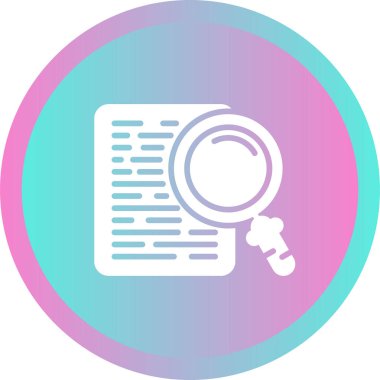 Ara. Web simgesi basit tasarım