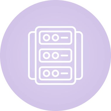 Sunucu, Sunucu, Sunucu Beyazın Doğrusal Simgesi