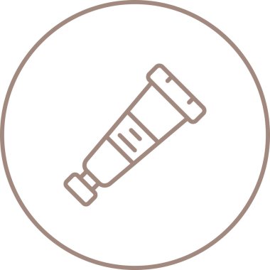 diş macunu web simgesi vektör çizimi 