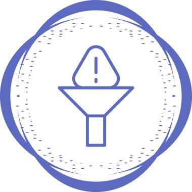 Web simgesi vektör illüstrasyonu filtreleniyor