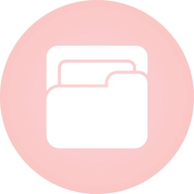 dizin web simgesi, basit vektör illüstrasyonu