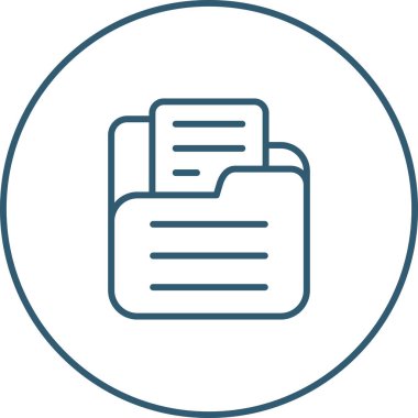 dizin web simgesi, basit vektör illüstrasyonu