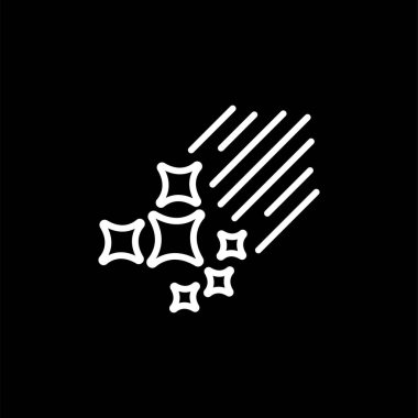 Yıldız simgelerinin vektör illüstrasyonu