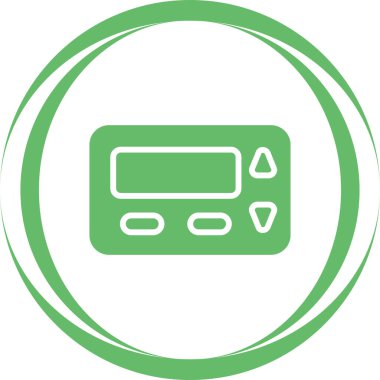 Sayfa simgesi, vektör illüstrasyonu basit tasarım