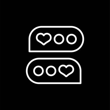 kalp simgesi, web basit illüstrasyon