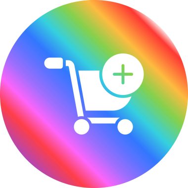  Alışveriş Arabası Web simgesi vektörü ekle 