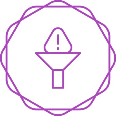 Web simgesi vektör illüstrasyonu filtreleniyor