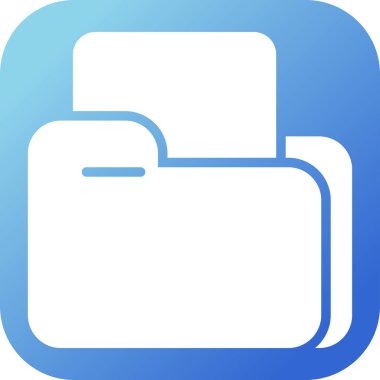 belge web simgesi vektör illüstrasyonu