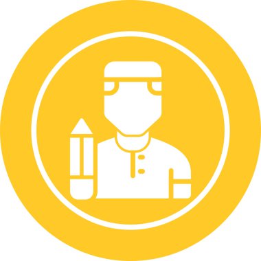 kullanıcı. Web simgesi vektör illüstrasyonu