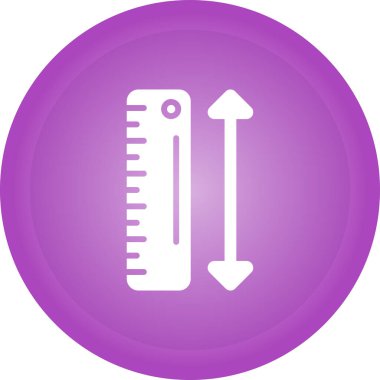 vektör çizim ölçek simgesi