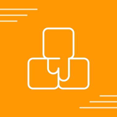 Buz ağı ikonu vektör illüstrasyonu 