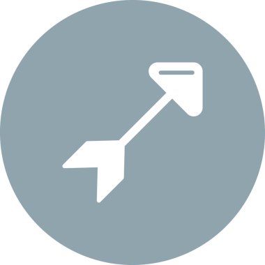 ok web simgesi, vektör çizim