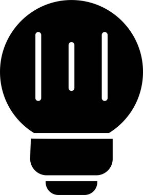  Led Ampul simgesi tasarım vektörü