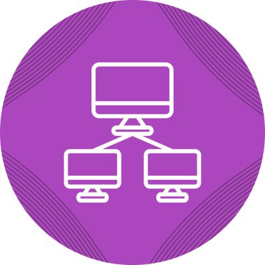 Ağ İzleme Vektörü Simgesi Beyaz Arkaplanda İzole Edildi 