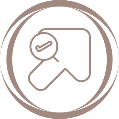 ok web simgesi, vektör çizim