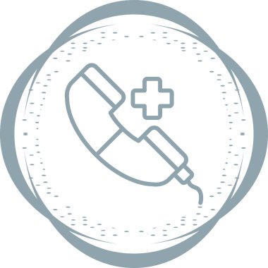 tıbbi ve sağlık çizgisi vektör simgesi 