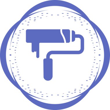 boya silindiri vektör illüstrasyonu