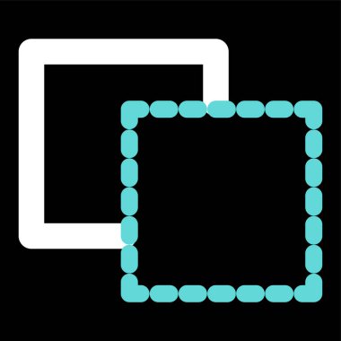 Önplan web simgesi, vektör illüstrasyonu