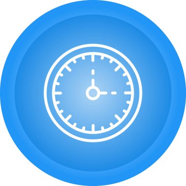 saat vektör simgesi işareti, sembol