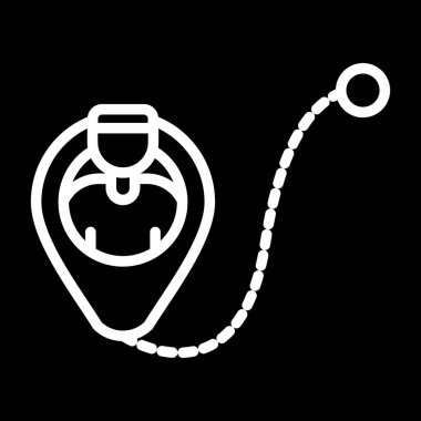 Müşteri Seyahati iğne vektör çizimi 