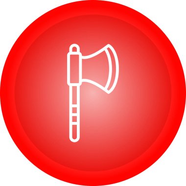 Balta. Web simgesi basit illüstrasyon