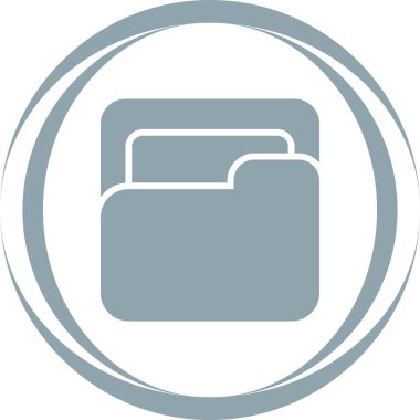 dizin web simgesi, basit vektör illüstrasyonu