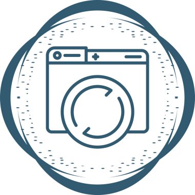 Sayfa simgesinin vektör illüstrasyonu