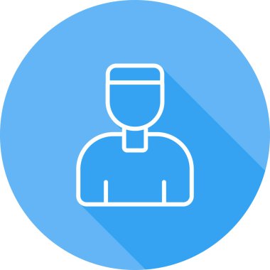 kullanıcı. Web simgesi vektör illüstrasyonu