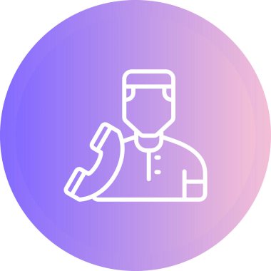 kullanıcı. Web simgesi vektör illüstrasyonu