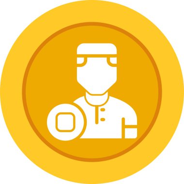 kullanıcı. Web simgesi vektör illüstrasyonu